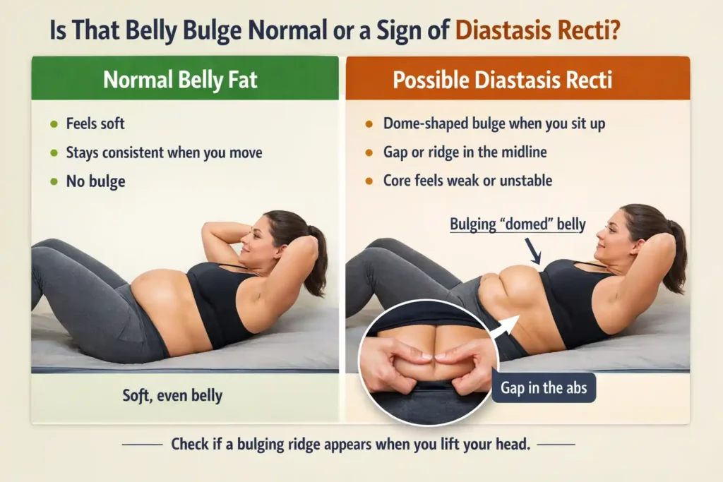 Is That Belly Bulge Normal or a Sign of Diastasis Recti Bere Regis